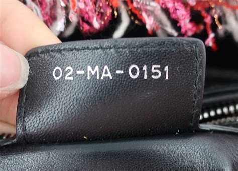 christian dior serial number|Dior bag date codes.